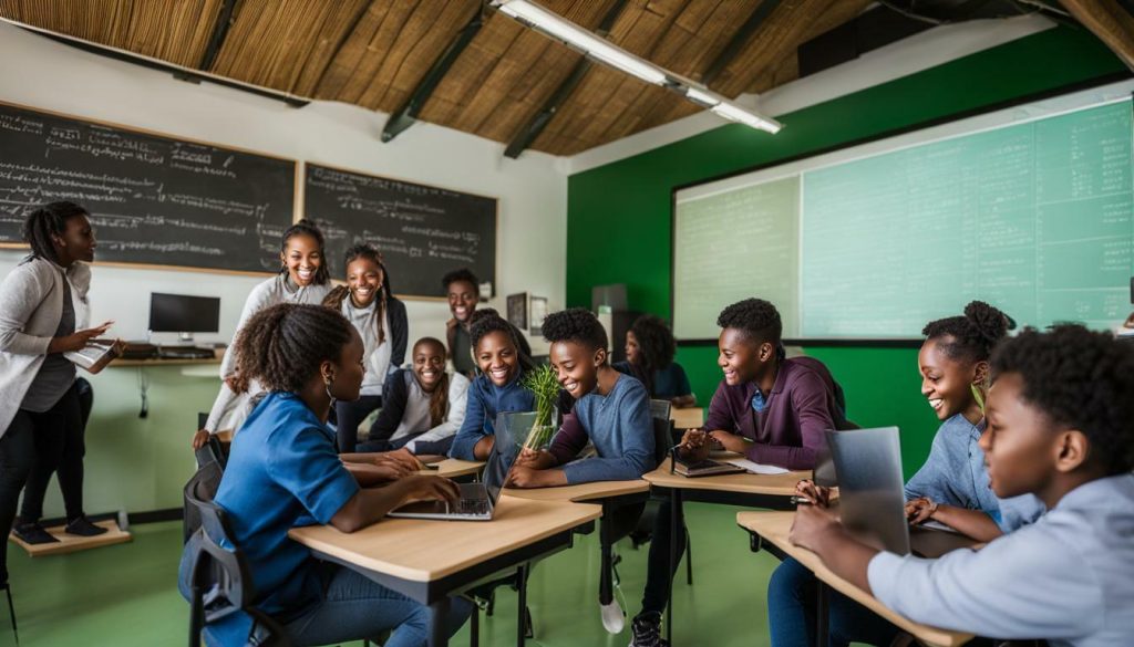 Empowering Education in South Africa with Language Understanding Empowering Education in South Africa with Language Understanding