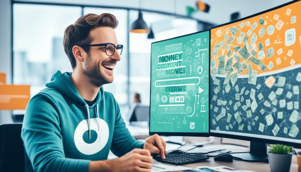 Making money with Generative AI through content creation