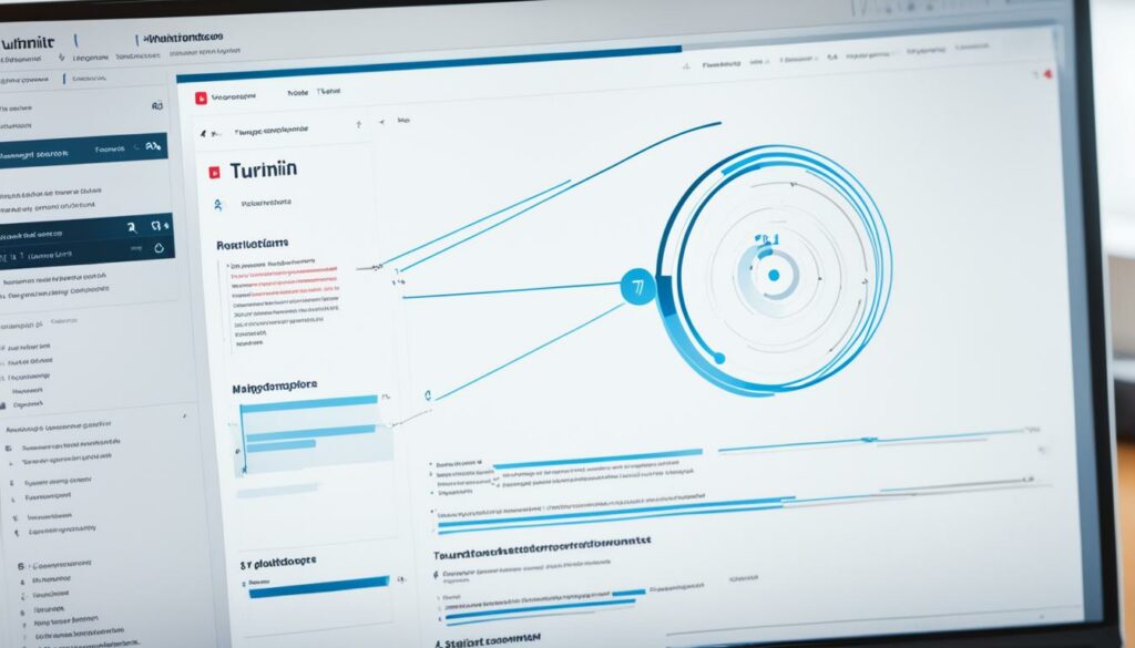 Turnitin AI writing detection interface